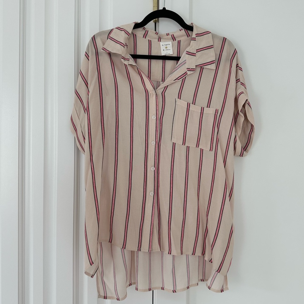 Vici Button Down Top - image 1